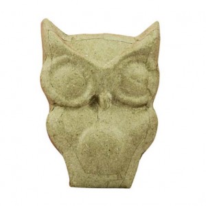 Заготовка коробка "Сова" из папье-маше Decopatch BT014, 11х7,6х4 см